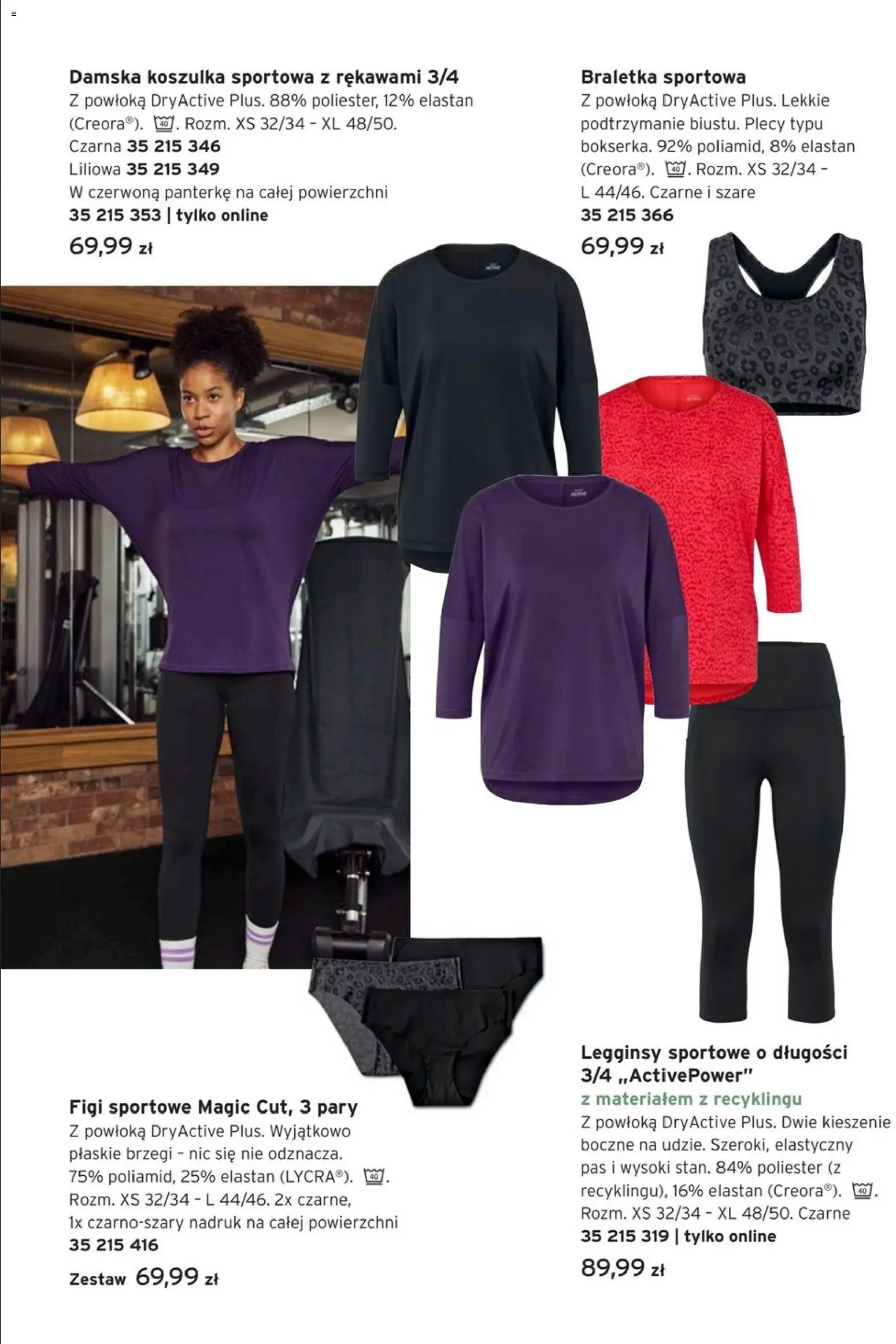 Tchibo promocje od 07.01.2026 | Strona: 8 | Produkty: Braletka, Legginsy