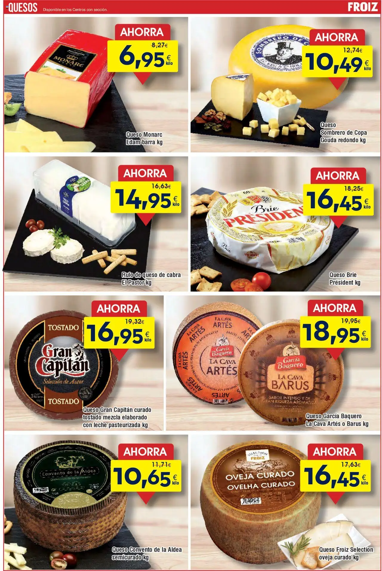 Froiz folleto │ válido desde el 02.10.2025 | Página: 7 | Productos: Leche, Queso