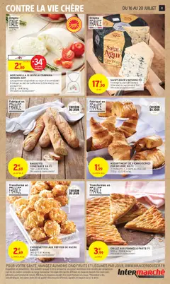  | Page: 12 | Produits: Mozzarella, Viennoiseries, Pain, Pommes