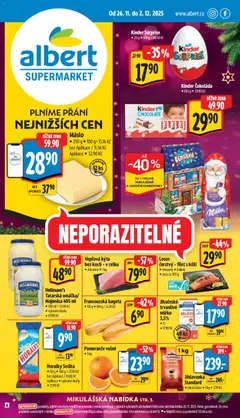 Náhled letáku Albert leták - Supermarket od 26.11.2025