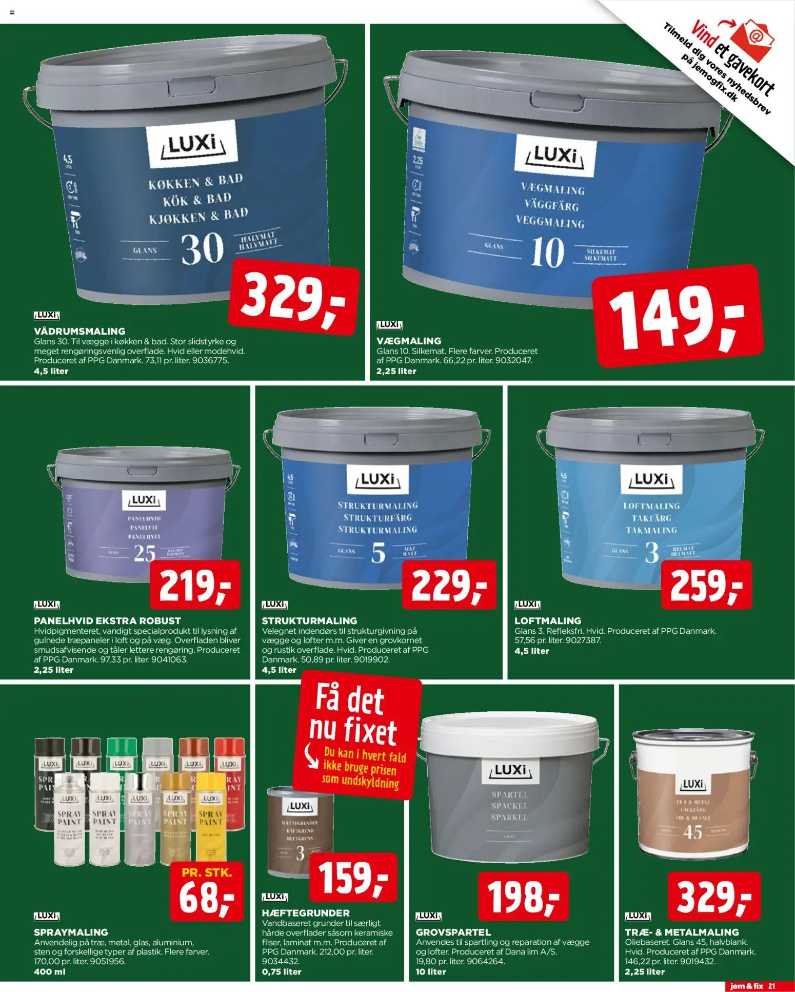 Jem & fix tilbudsavis – gyldig fra 16.11.2025 | Side: 21 | Produkter: Paté, Søm, Bad