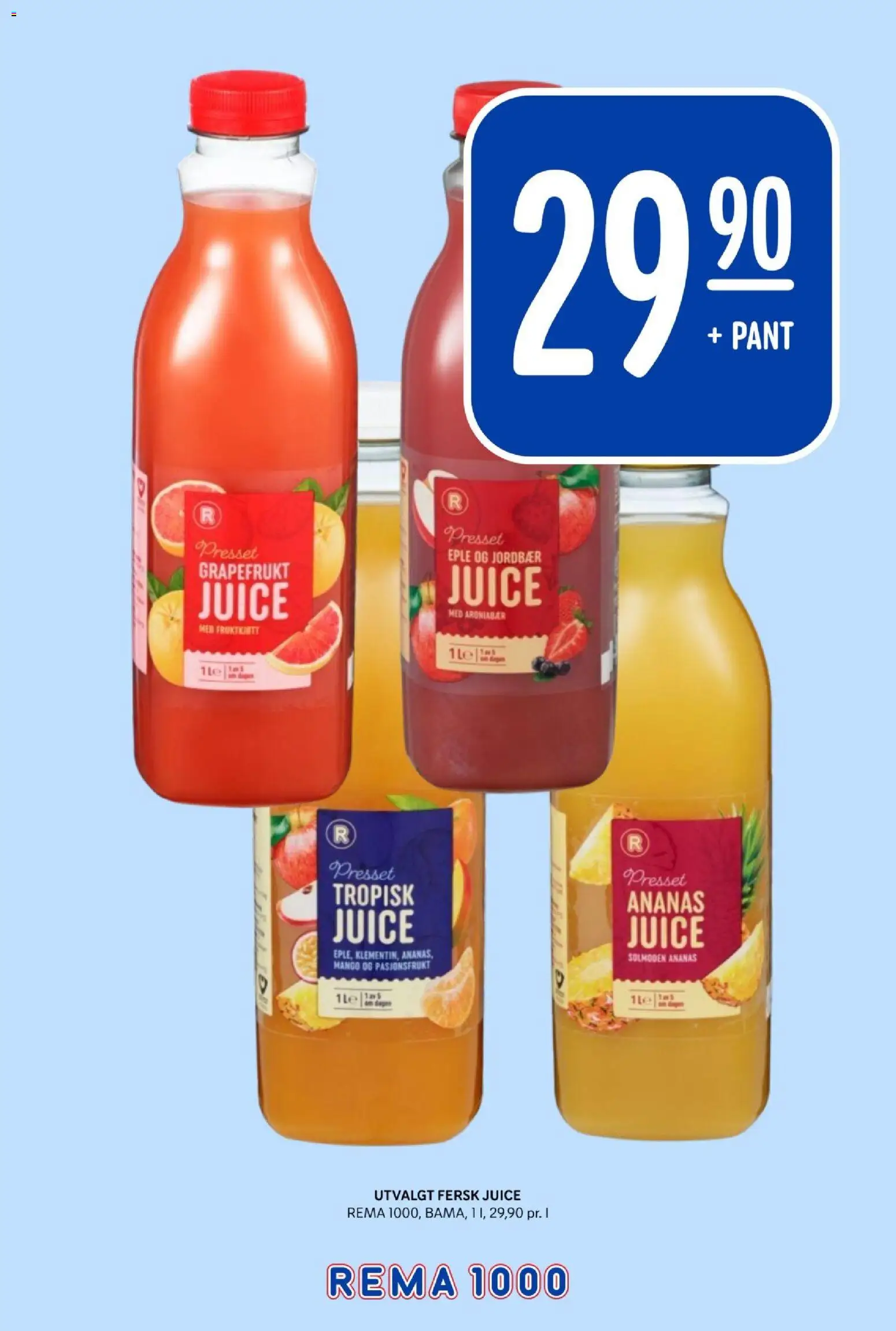 {H1} | Side: 16 | Produkter: Ananas, Jordbær, Grapefrukt, Mango