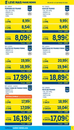 Pré-visualização Makro Leve Mais Pague Menos - Carne Congelada válido de 01.03.2026 | Página: 5 | Produtos: Forno, Peito de frango, Frango, Carne