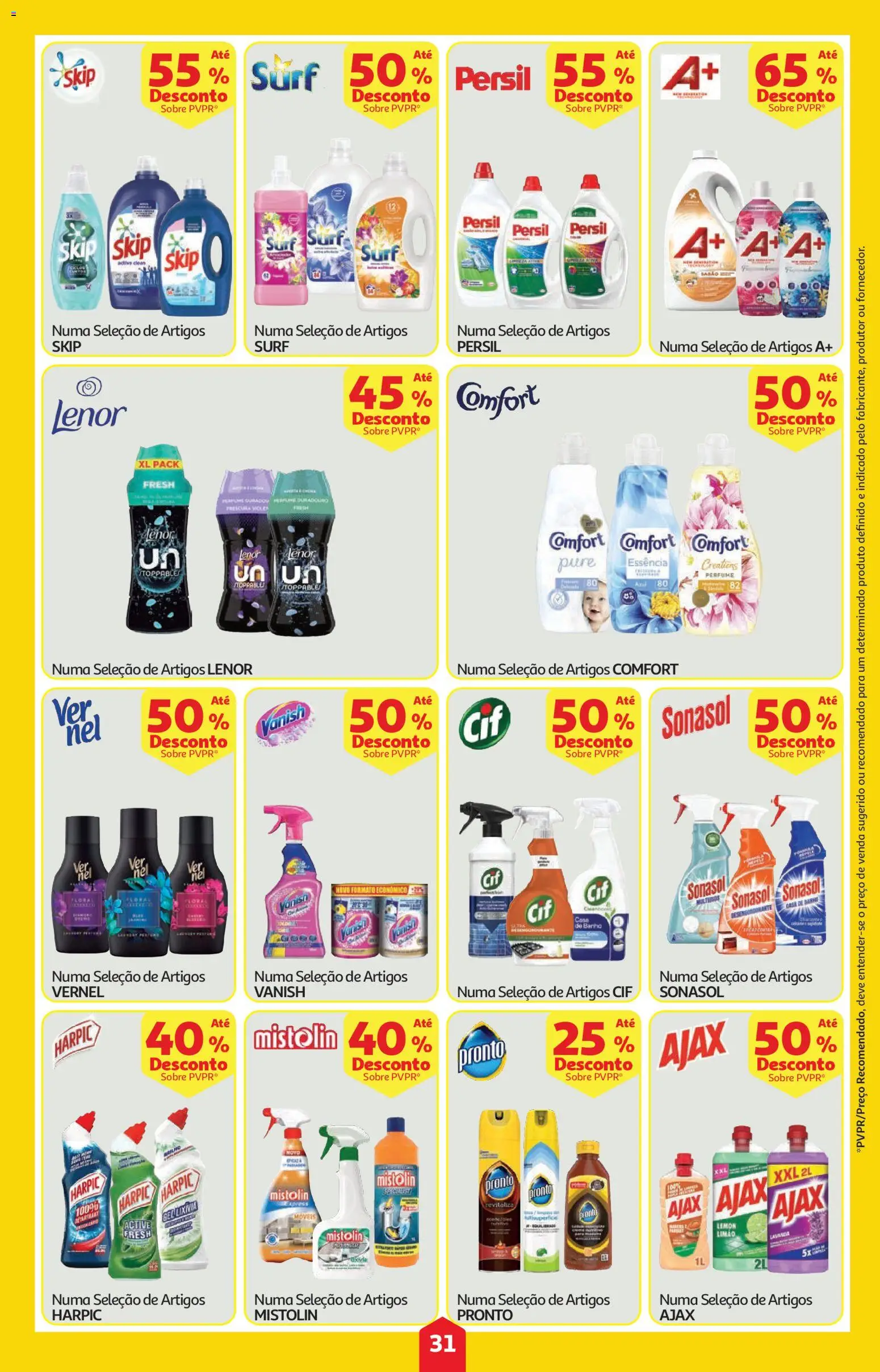 Auchan folheto │ válido de 23.04.2026 | Página: 31 | Produtos: Perfume, Banho, Persil