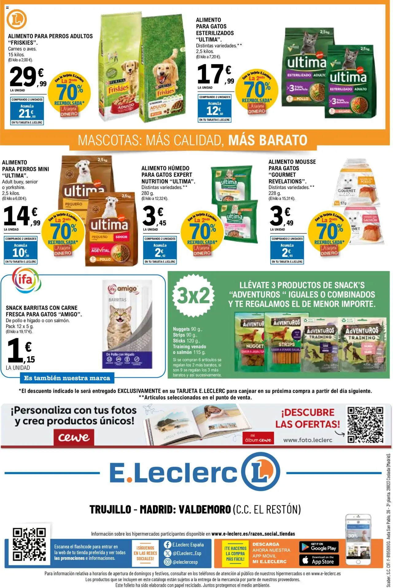 E.Leclerc folleto │ válido desde el 30.07.2025 | Página: 34 | Productos: Mousse, Té, Nuggets