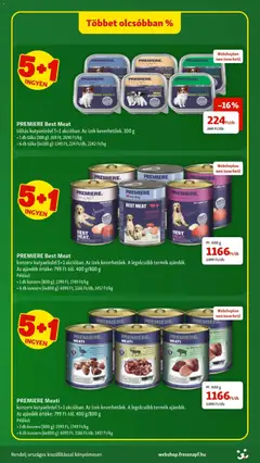 Fressnapf Akciós újság - amely érvényes a következő dátumtól: 08.01.2026 | Oldal: 7 | Termékek: Kutyaeledel, Ing
