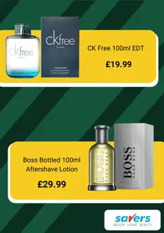Preview of Savers - Offers valid from 19.11.2025 | Page: 3 | Products: Aftershave lotion