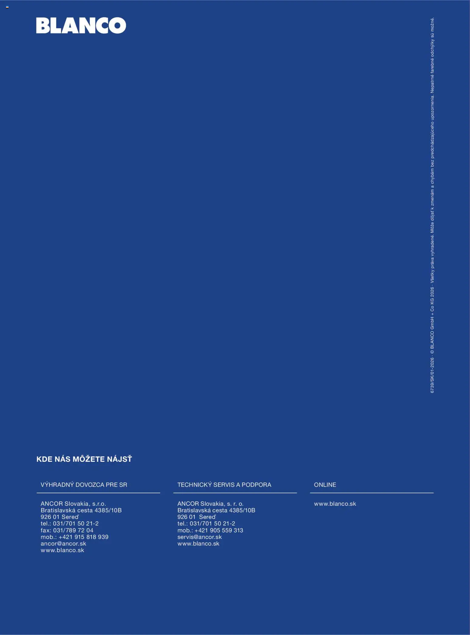 Nové Blanco akcie – leták je platný od 04.02.2026 | Strana: 526