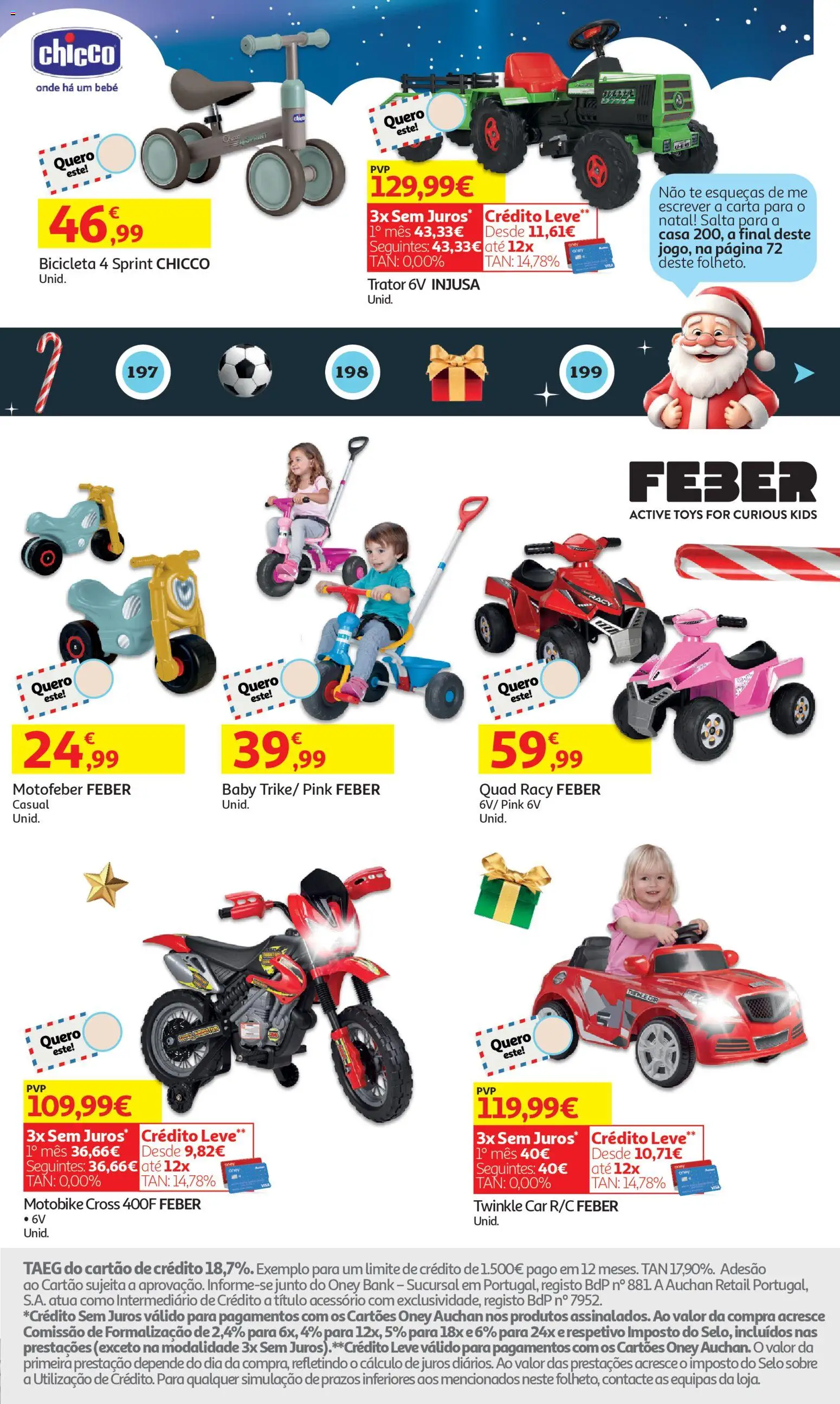 Auchan - A grande fábrica de Natal │ válido de 05.11.2025 | Página: 63 | Produtos: Bicicleta