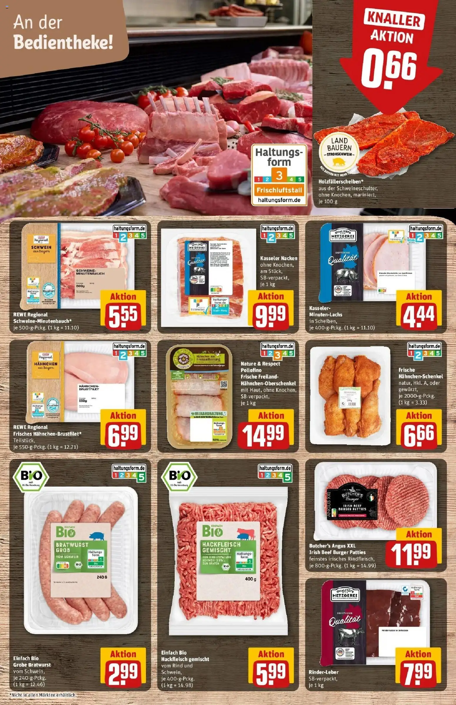 Rewe prospekt Höchberg	 – gültig ab 16.02.2026 | Seite: 12 | Produkte: Hahnchen, Hahnchenschenkel, Bratwurst, Hackfleisch