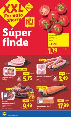 Lidl catálogo MAD │ válido desde el 28.07.2025 | Página: 12 | Productos: Cerdo, Longaniza, Filete