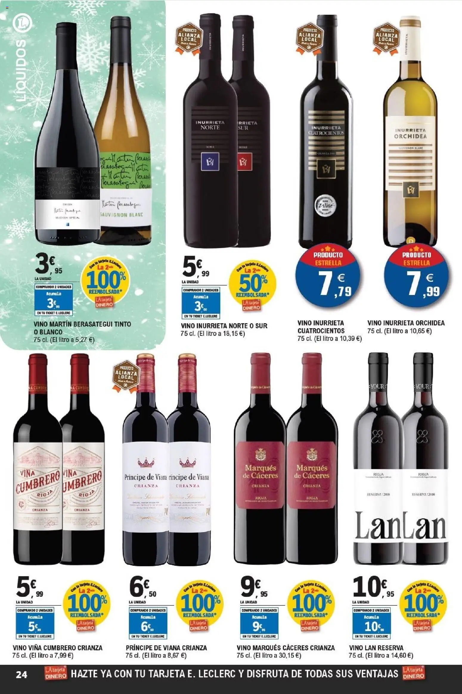 E.Leclerc folleto │ válido desde el 07.01.2026 | Página: 24 | Productos: Vino
