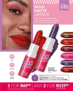 New Avon catalogue – valid from 01.09.2025 | Page: 103 | Products: Basket, Wine, Lipstick, Mango