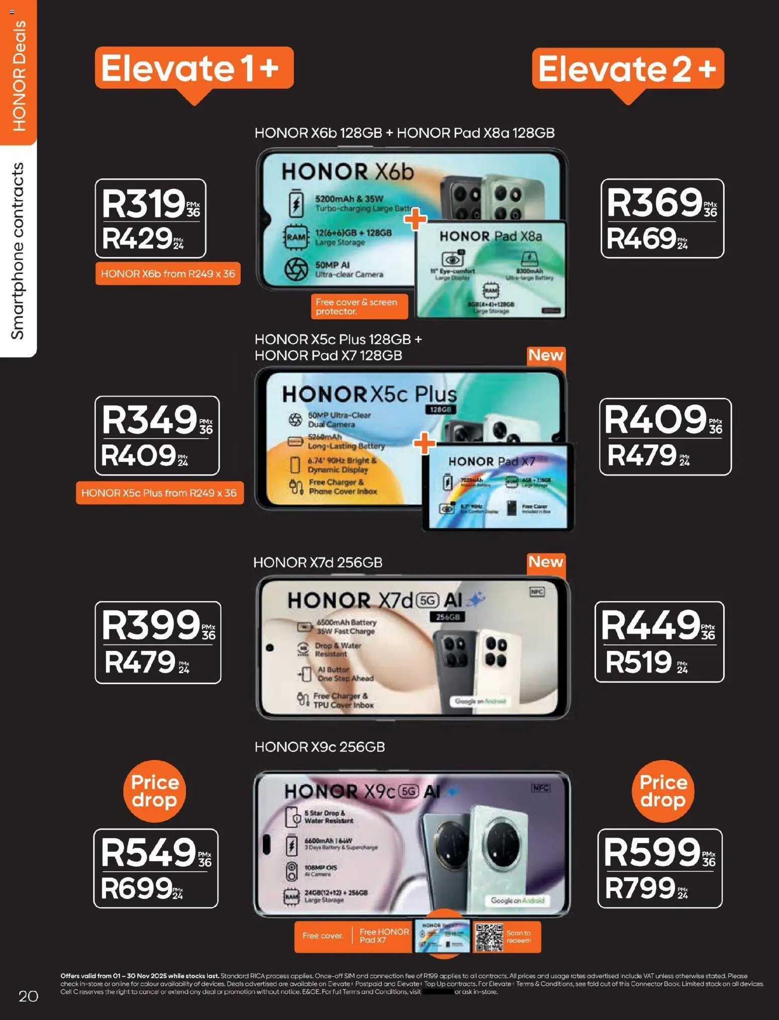 New Cell C catalogue – valid from 01.11.2025 | Page: 22