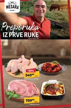 Sveži ćureći batak od krila, Fresh turkey drumstick with wings, 1kg - pregled Mega Maxi kataloga - važi od 23.10.2025 | Strana: 9