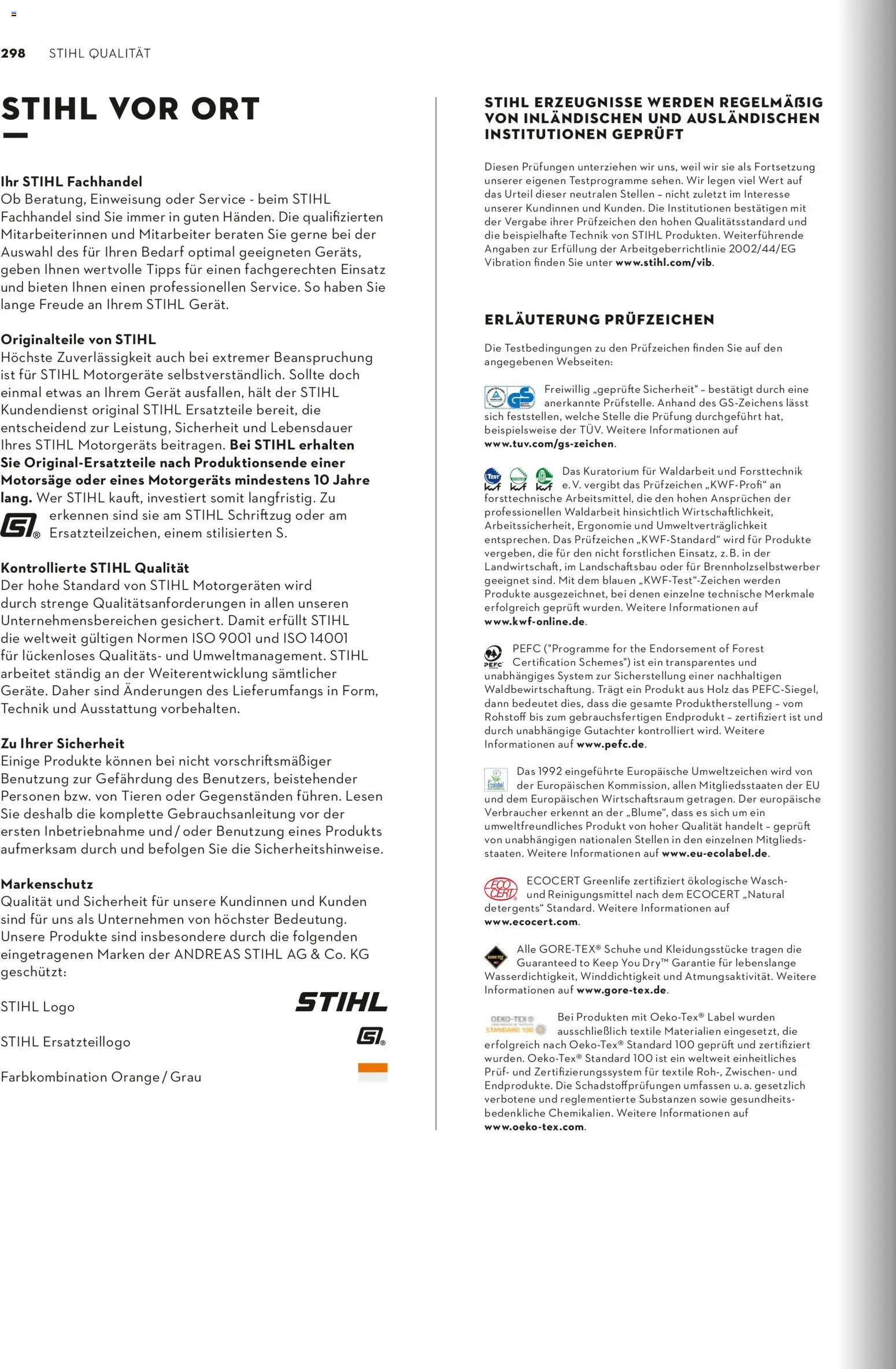 STIHL Katalog – gültig ab 01.01.2026 | Seite: 298