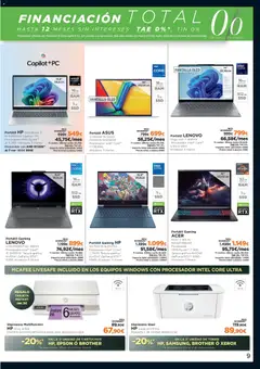 Vista previa El Corte Inglés Black Friday válido desde el 17.11.2025 | Página: 9