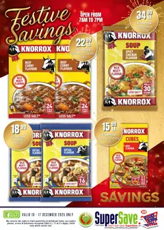 Super Save specials catalogue – valid from 10.12.2025 | Page: 35
