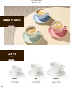 Hanos - Tableware magazine 2025-2026 - Voorbeeld van een folder van Hanos, geldig van 01.09.2025 | Pagina: 204
