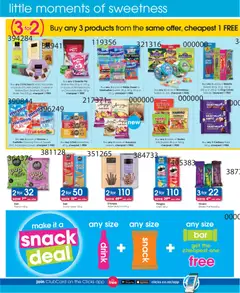 Clicks specials catalogue – valid from 23.04.2026 | Page: 50 | Products: Games, Cheese, Chocolate, Fruit