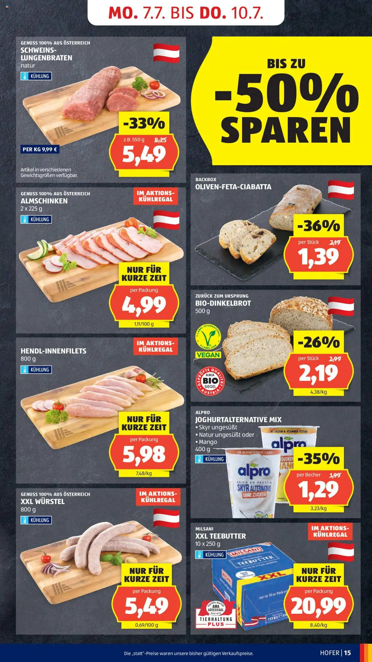 Hofer Flugblatt gültig ab 04.07.2025 | Seite: 17 | Produkte: Zucker, Mango