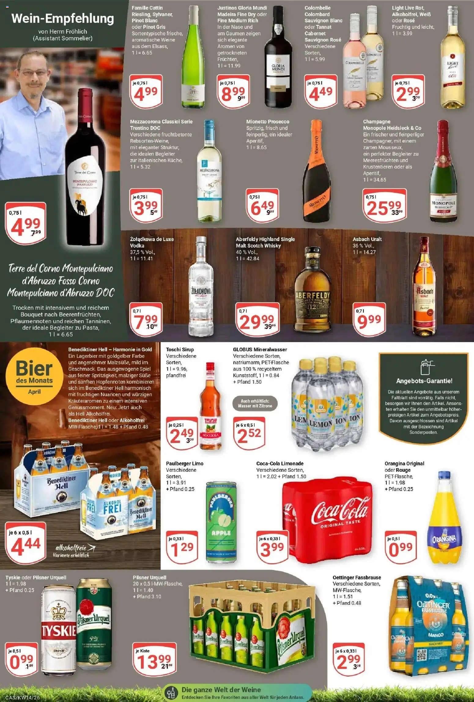 Globus prospekt Castrop-Rauxel	 – gültig ab 30.03.2026 | Seite: 20 | Produkte: Spiel, Apple, Fassbrause, Vodka