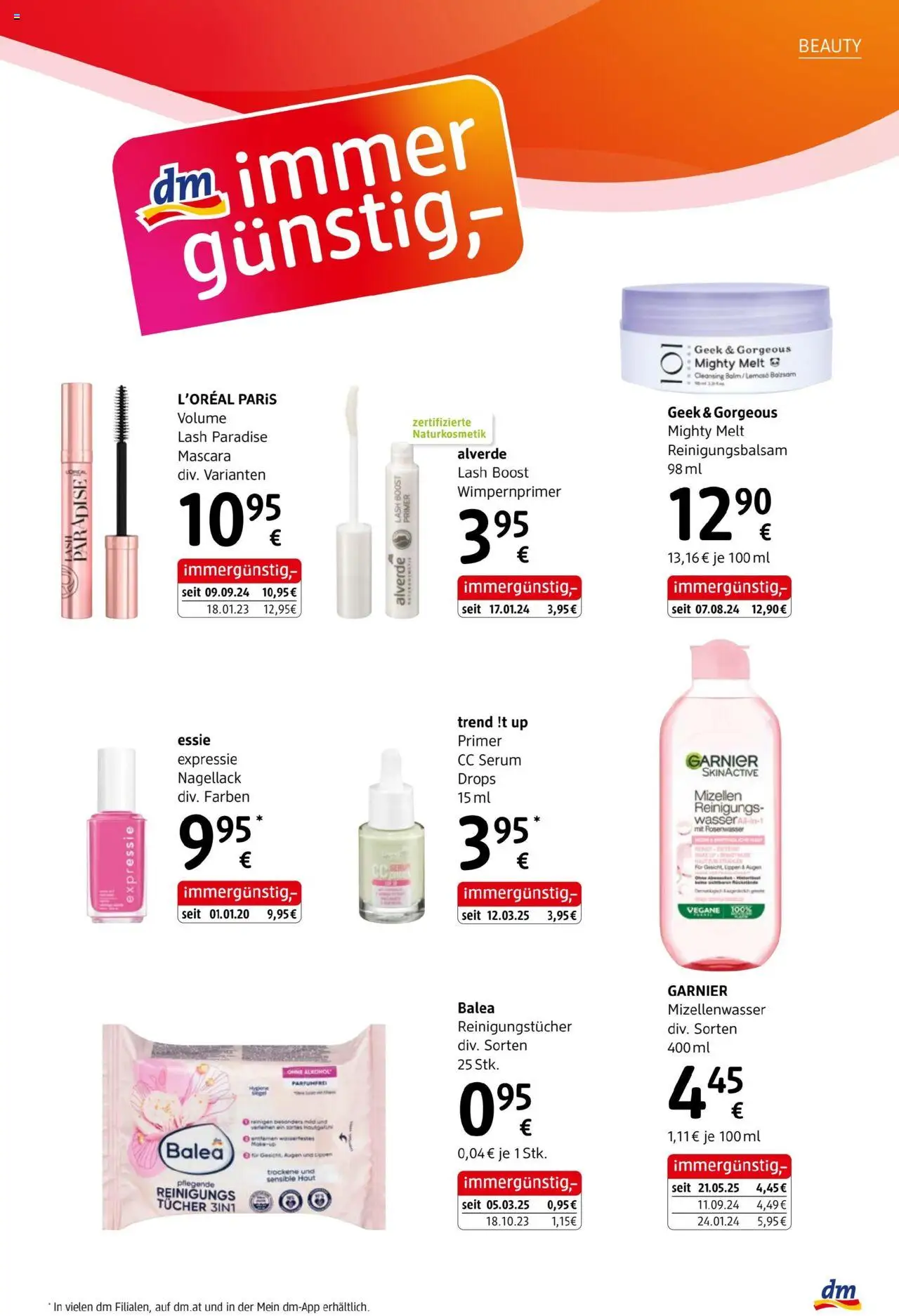 dm drogerie markt Journal Oktober 2025 gültig ab 09.10.2025 | Seite: 11 | Produkte: Wasser, Nagellack, Mizellenwasser, Reinigungstücher