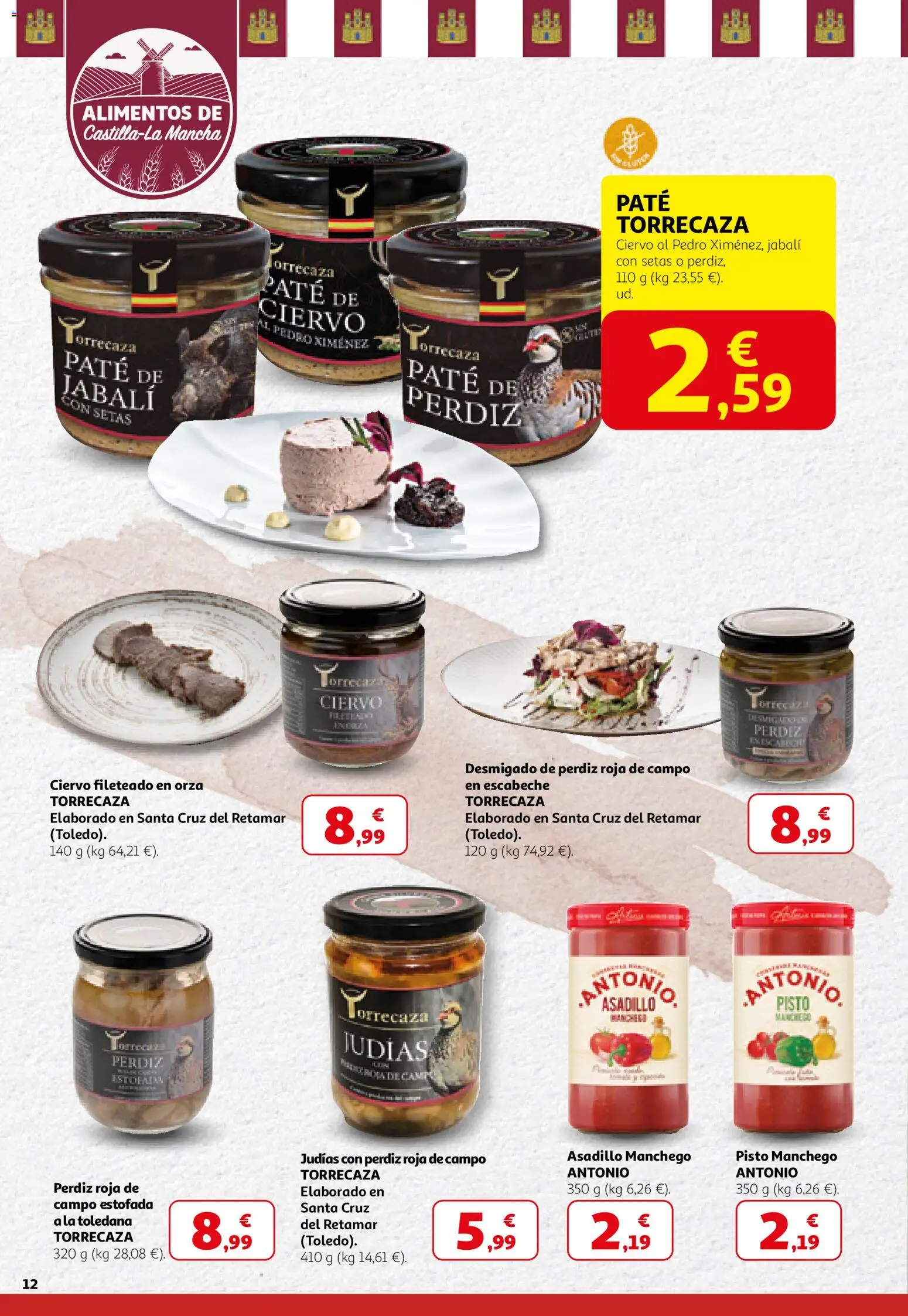 Alcampo - Campo y Alma Nacional 2026 │ válido desde el 26.02.2026 | Página: 12 | Productos: Paté, Κούβα