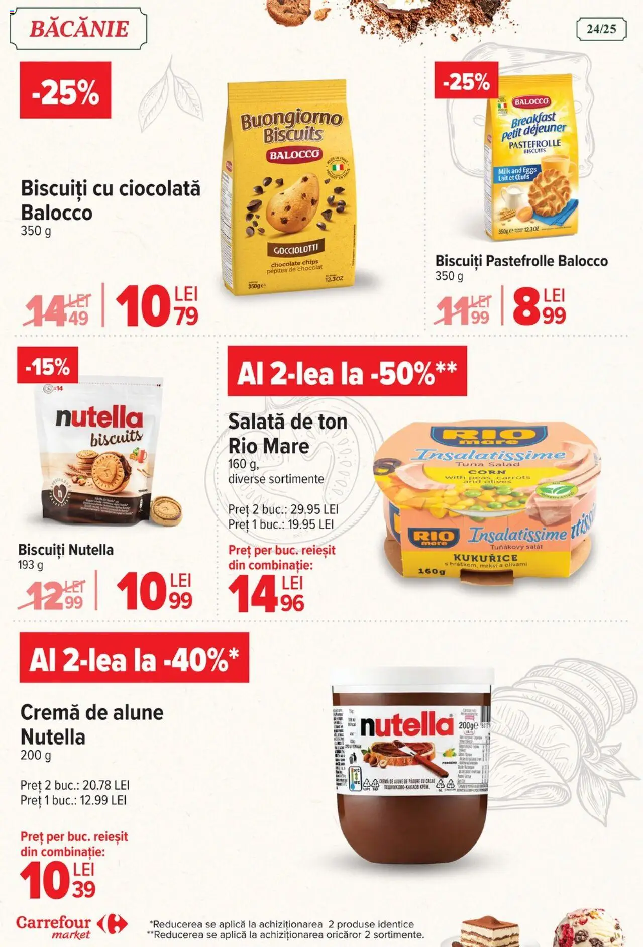 Carrefour catalog - Market – valabil de la 06.08.2025 | Pagină: 25 | Produse: Alune, Ciocolată, Cacao, Salată