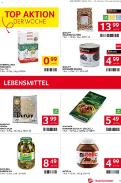 Transgourmet Flugblatt ab 13.10.2025 gültig | Seite: 15 | Produkte: Gurken, Libacomb, Creme