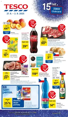 Náhled letáku Tesco leták - Hypermarket od 27.08.2025