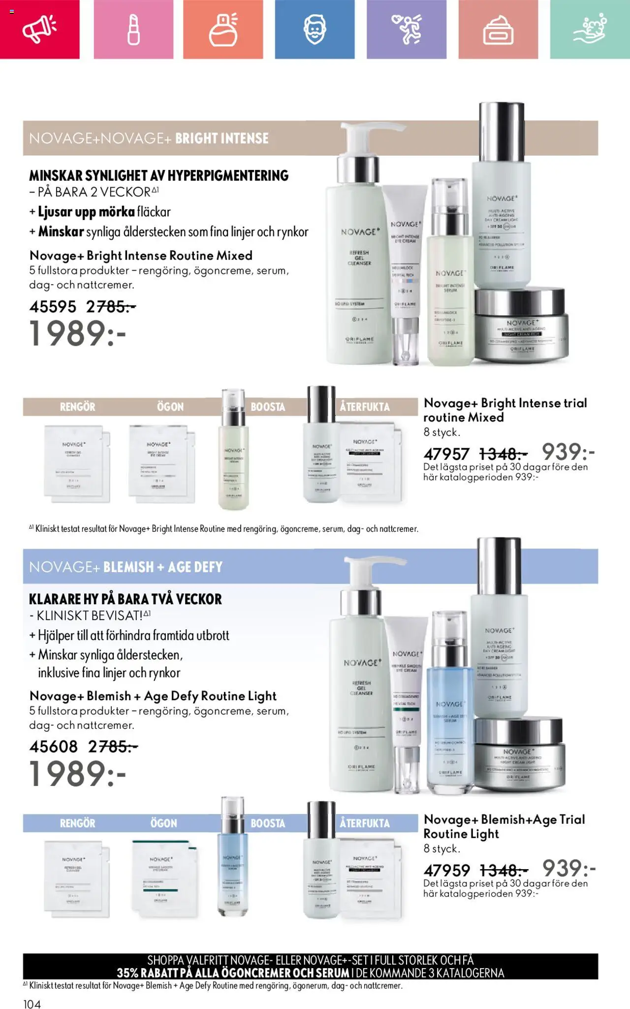 Oriflame reklamblad aktuell från 01.06.2025 | Sida: 104 | Produkter: Serum