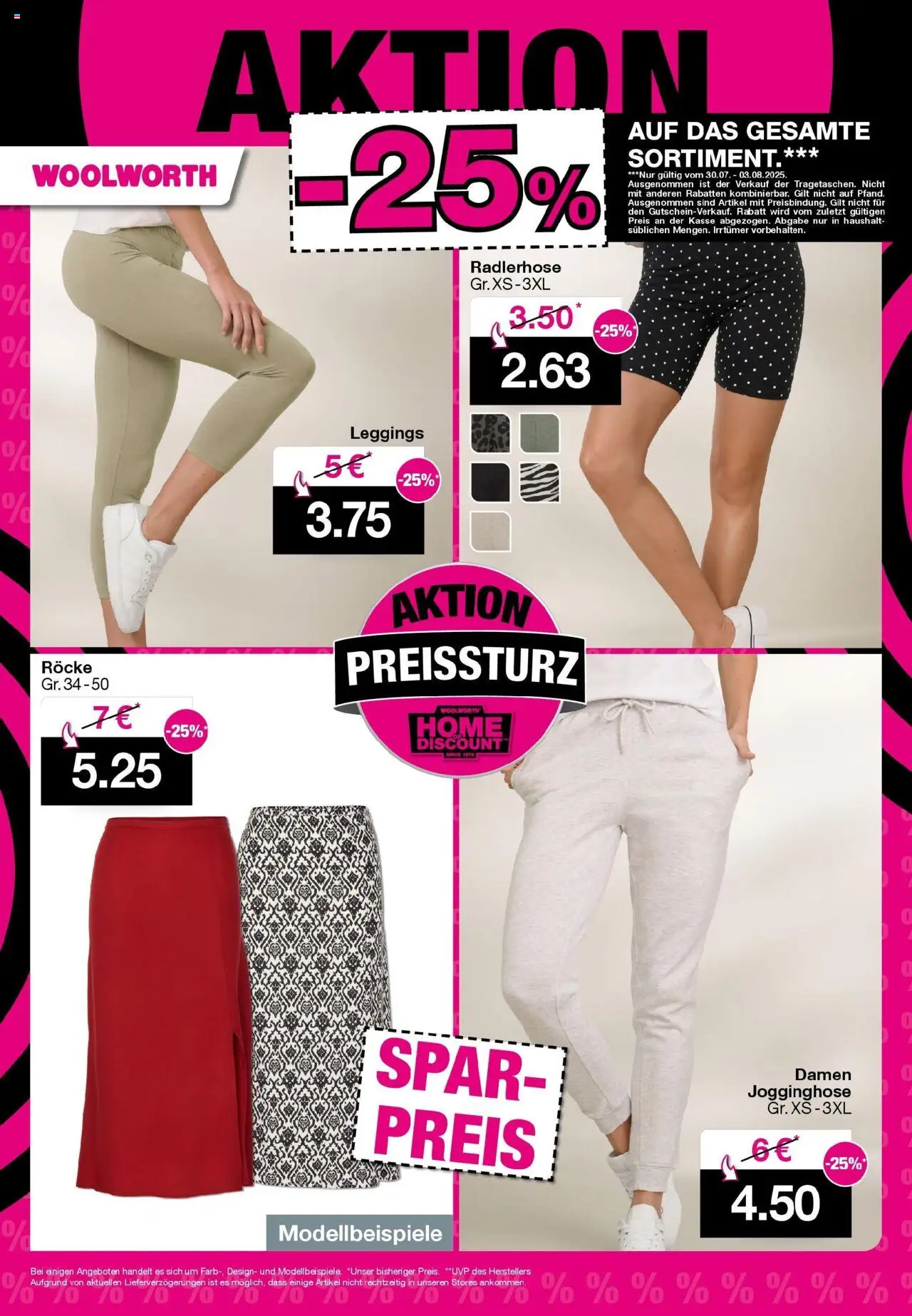Woolworth Flugblatt gültig ab 28.07.2025 | Seite: 21 | Produkte: Leggings