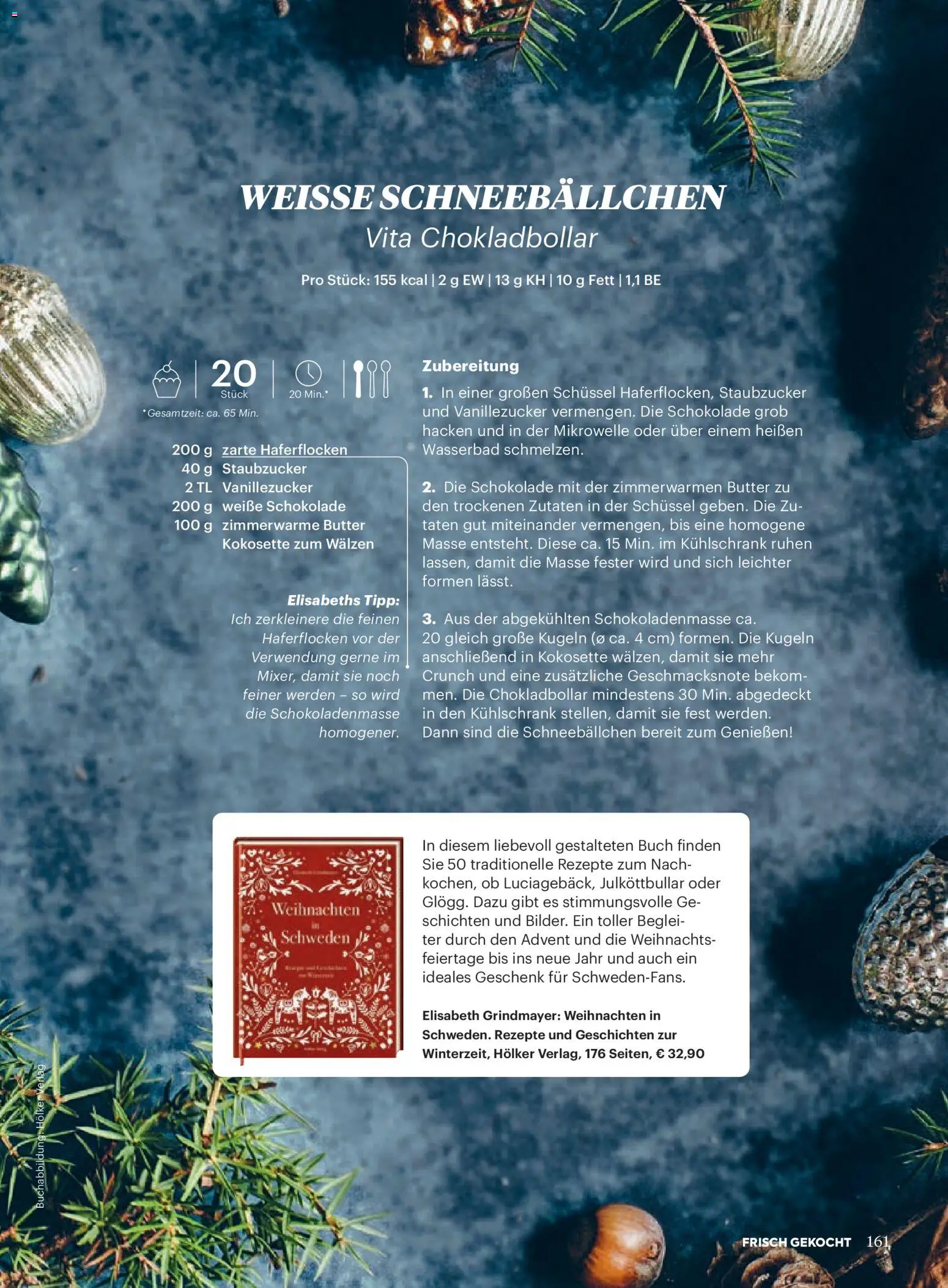 Billa  Frisch Gekocht gültig ab 01.12.2025 | Seite: 161 | Produkte: Kühlschrank, Mikrowelle, Butter, Schokolade