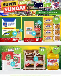 Super Save specials catalogue – valid from 26.04.2026