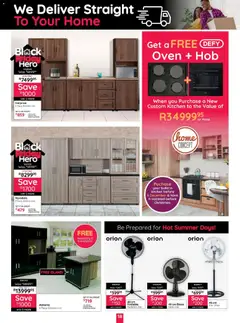 Bradlows specials catalogue – valid from 10.11.2025 | Page: 18 | Products: Pedestal, Oven, Hob, Kitchen unit