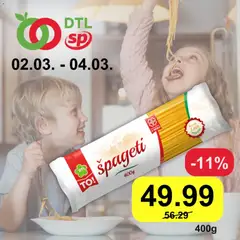 Senta Promet katalog Špageti - pregled Senta Promet kataloga - važi od 02.03.2026