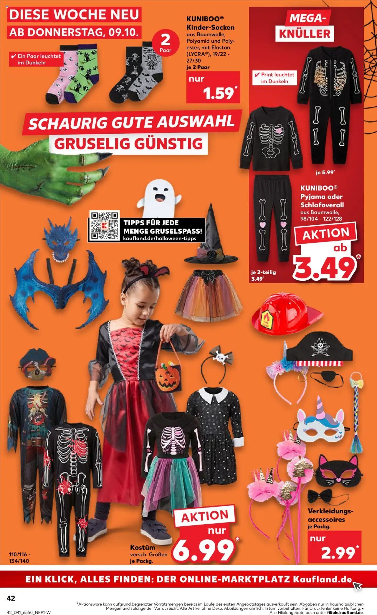 Kaufland prospekt Kiel	 – gültig ab 09.10.2025 | Seite: 42 | Produkte: Pyjama