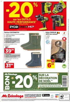 Mr Bricolage folder / publicité - Voorbeeld van een folder van Mr Bricolage, geldig van 21.10.2025 | Pagina: 21