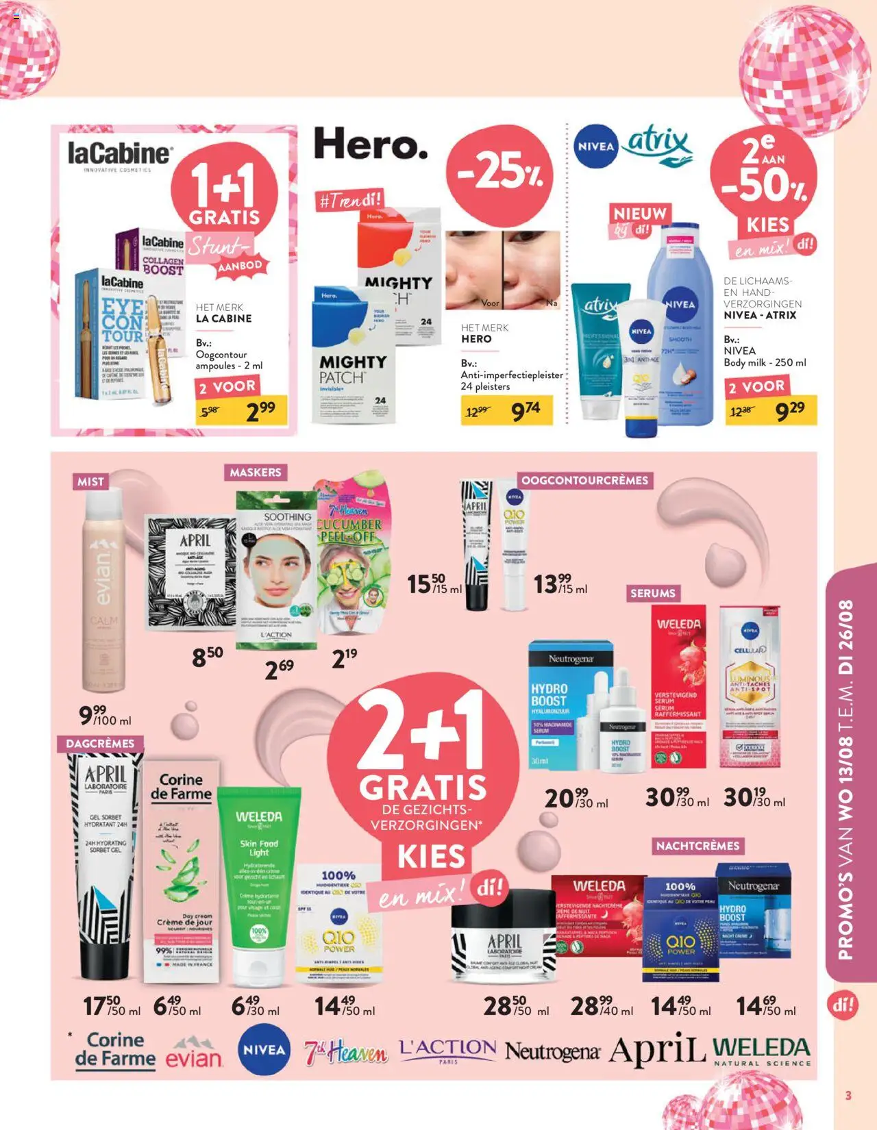  | Pagina: 3 | Producten: Ham, La, Gel, Crème