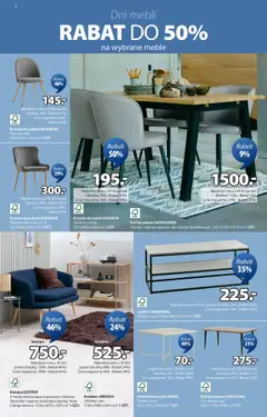 JYSK Gazetka od 23.07.2025 | Strona: 2 | Produkty: Kanapa, Stolik kawowy, Krzesło, Kredens