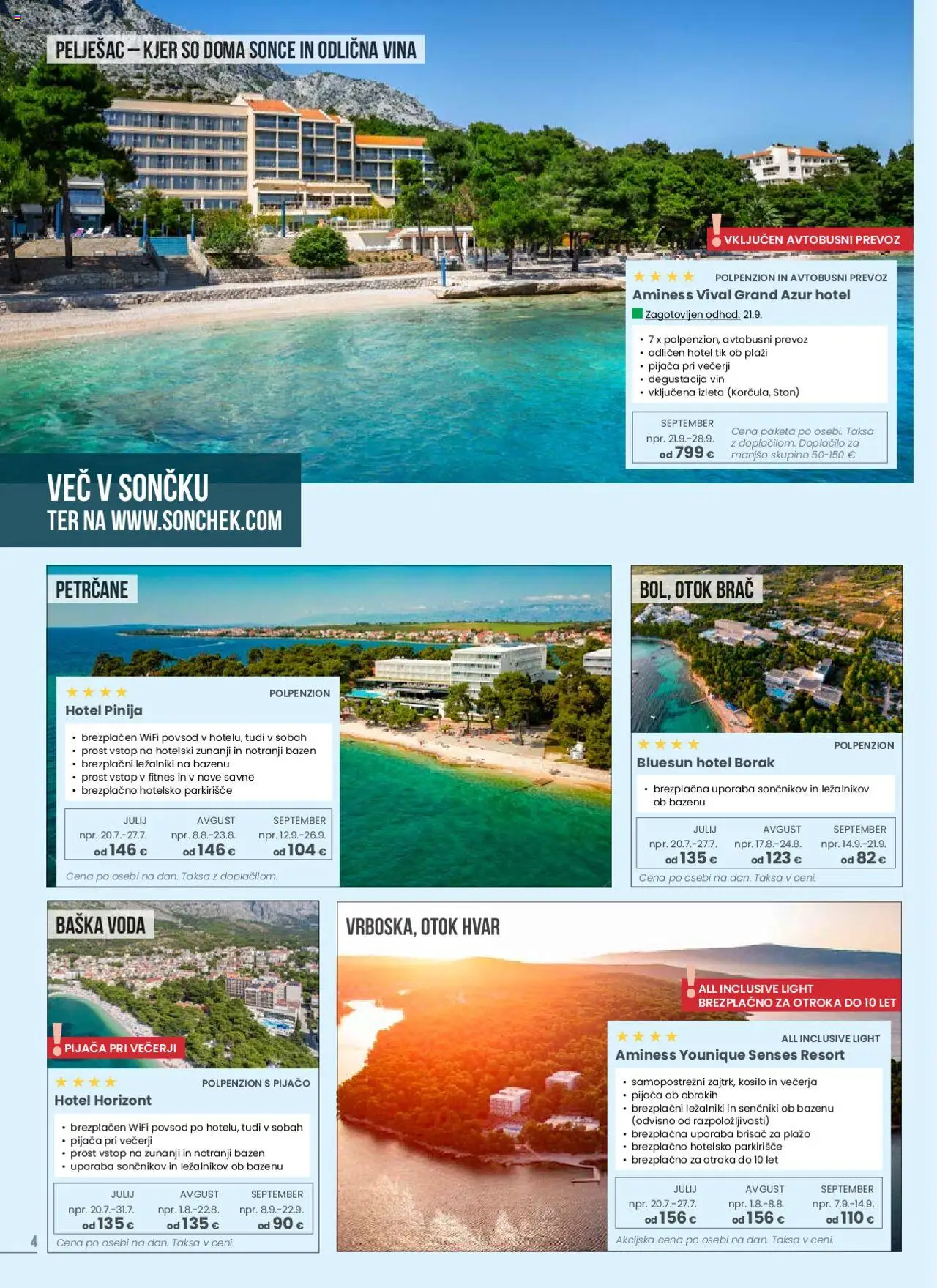 Sonček katalog pogresamo vas julij │ velja od 10.07.2025 | Stran: 4 | Izdelki: Bazen, Voda