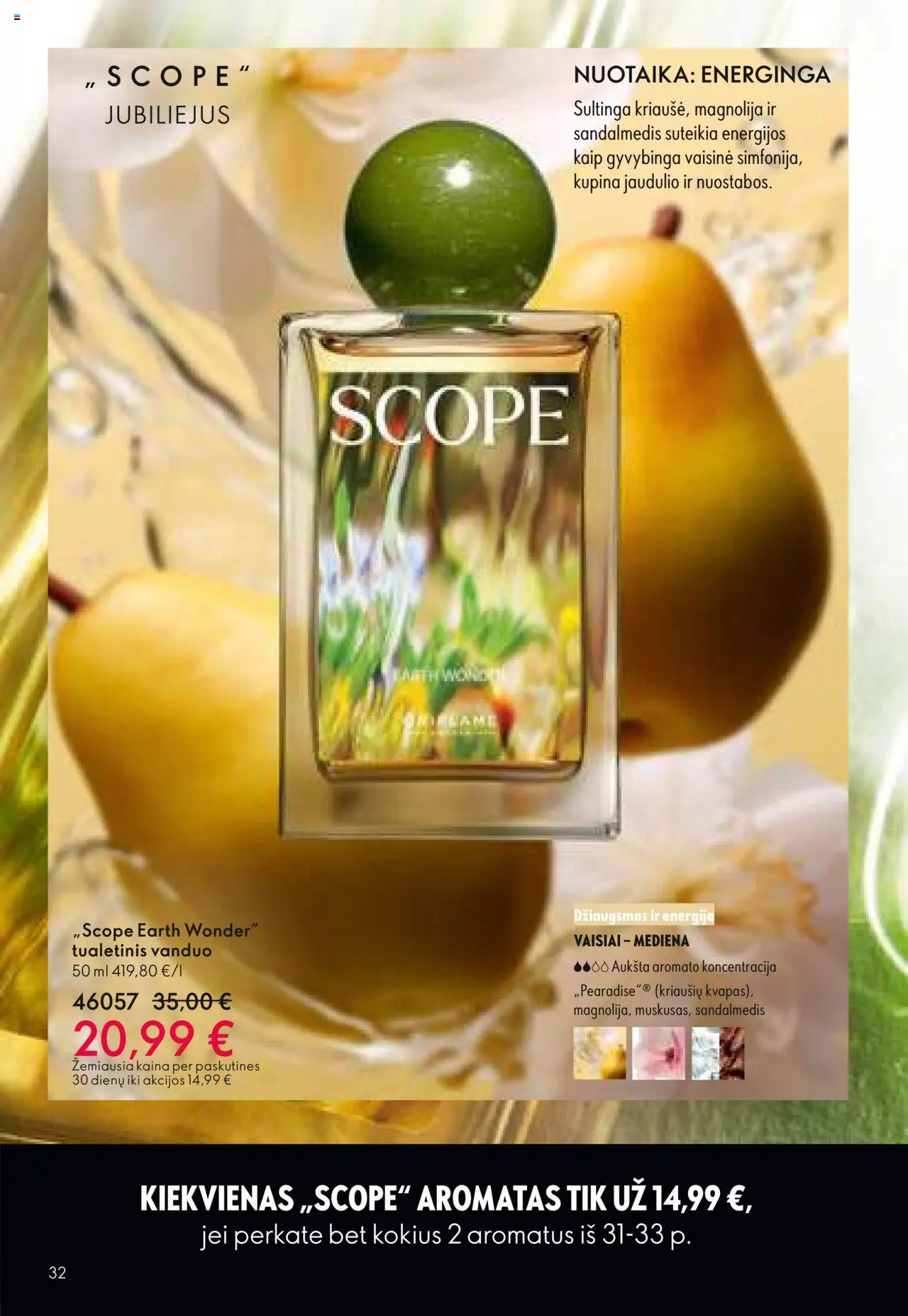 Oriflame - Katalogas 12 2025│galioja nuo 24.08.2025 | Puslapis: 32 | Prekių: Tualetinis vanduo