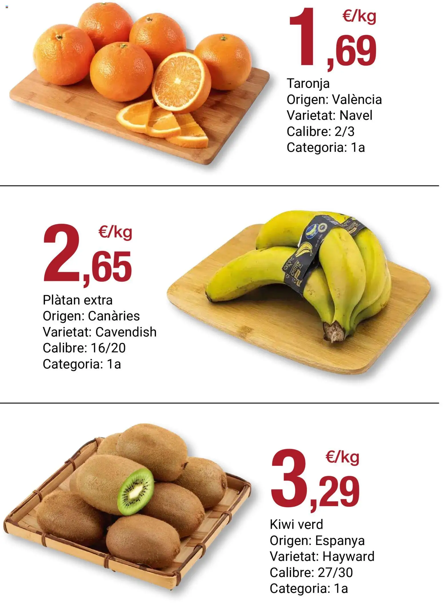 Bonpreu folleto │ válido desde el 03.03.2026 | Página: 73 | Productos: Kiwi