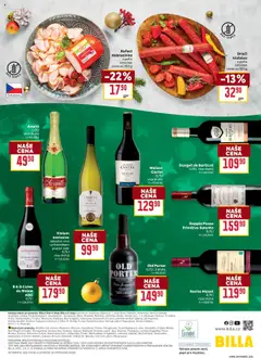 Náhled letáku Billa leták - Vánoce od 22.10.2025 | Strana: 30 | Produkty: Old porter, Merlot, Klobása, Primitivo