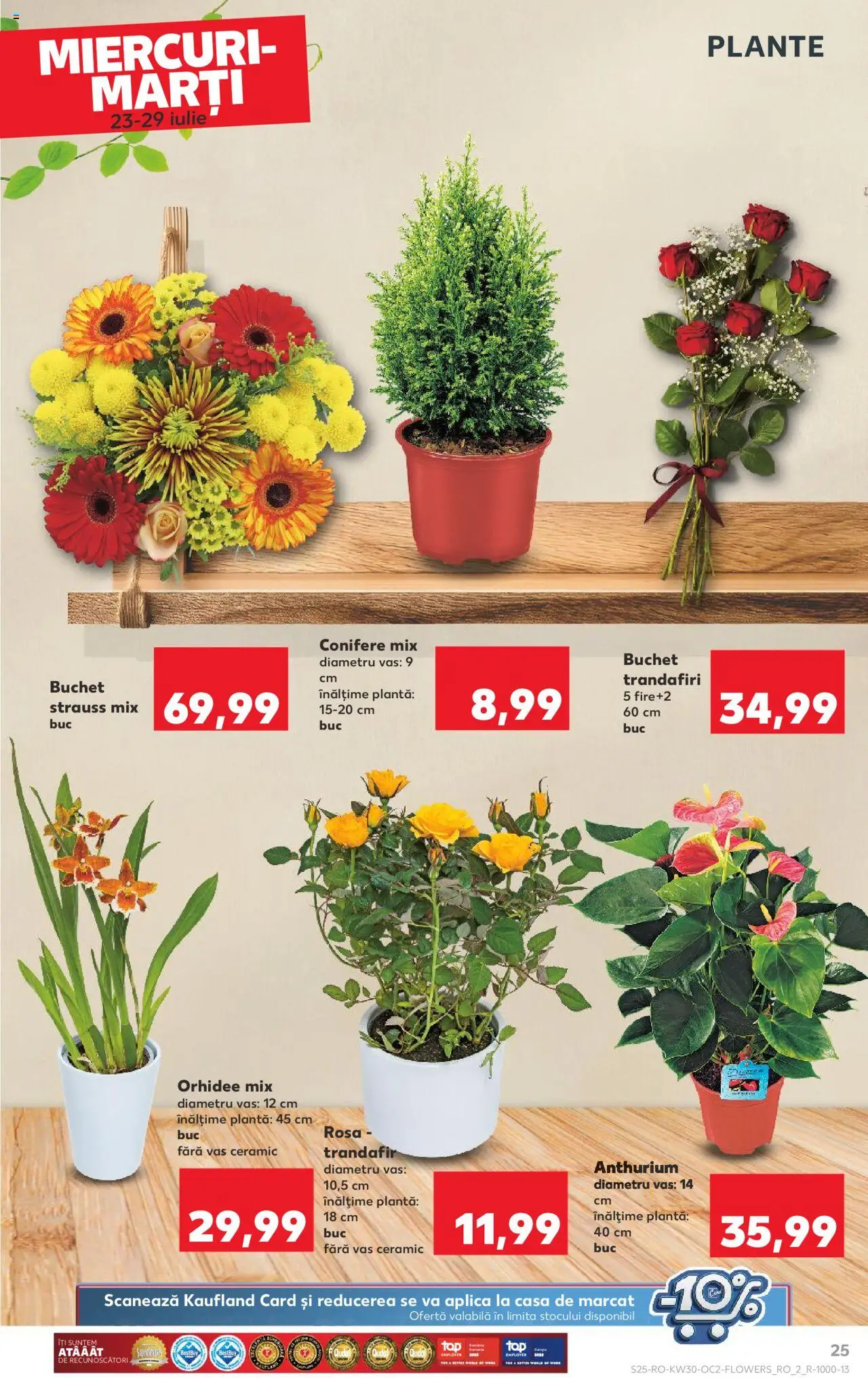 Kaufland RO akciós ujság - amely érvényes a következő dátumtól: 23.07.2025 | Oldal: 25