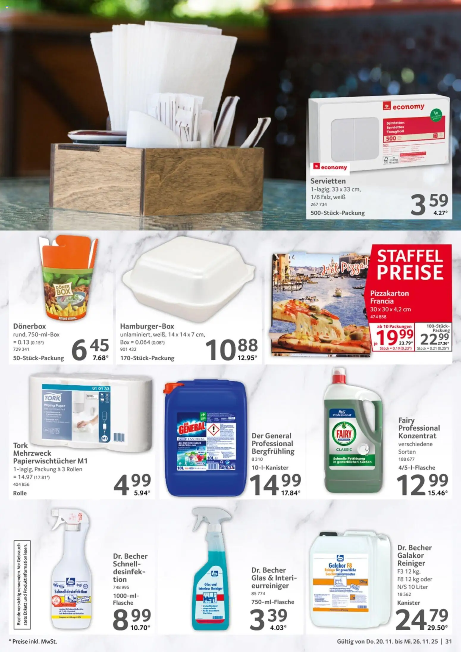 Selgros - Black Friday – gültig ab 20.11.2025 | Seite: 31 | Produkte: Box, Pizza