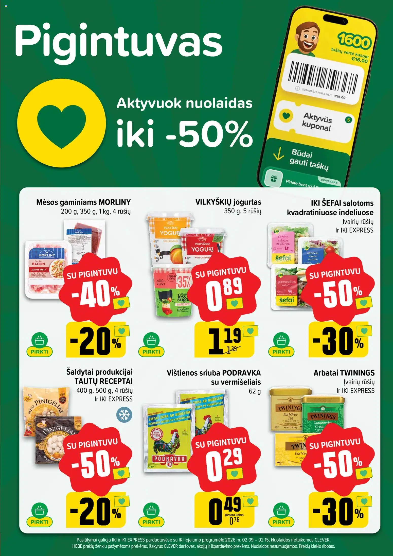 IKI akcijos nuo 09.02.2026 | Puslapis: 39