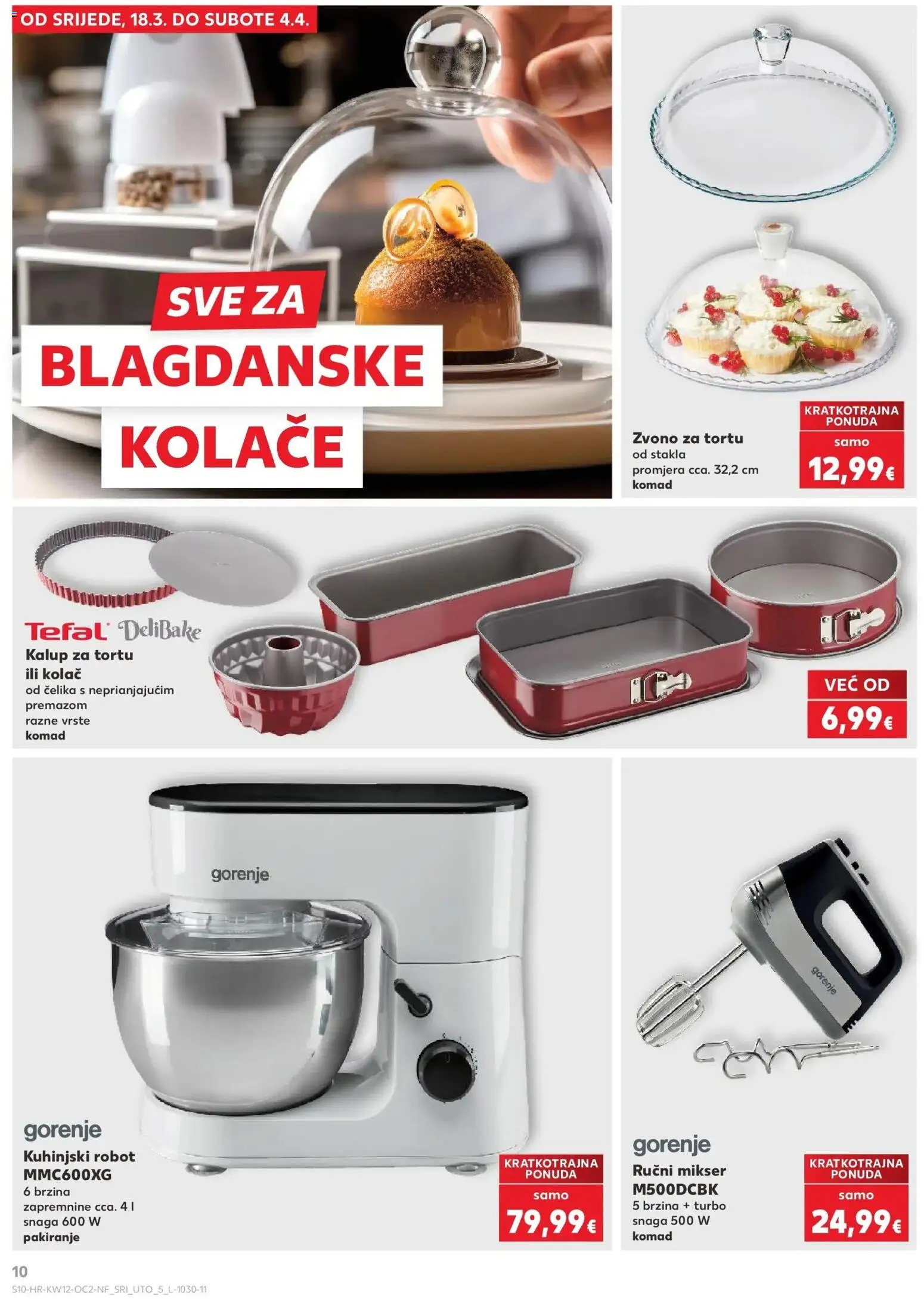 Kaufland katalog | vrijedi od 17.03.2026 | Stranica: 10 | Proizvodi: Mikser, Robot