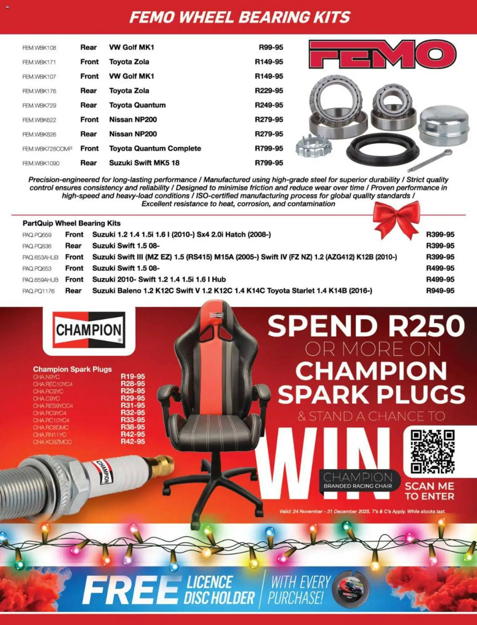 New AutoZone catalogue – valid from 24.11.2025 | Page: 15 | Products: Plugs